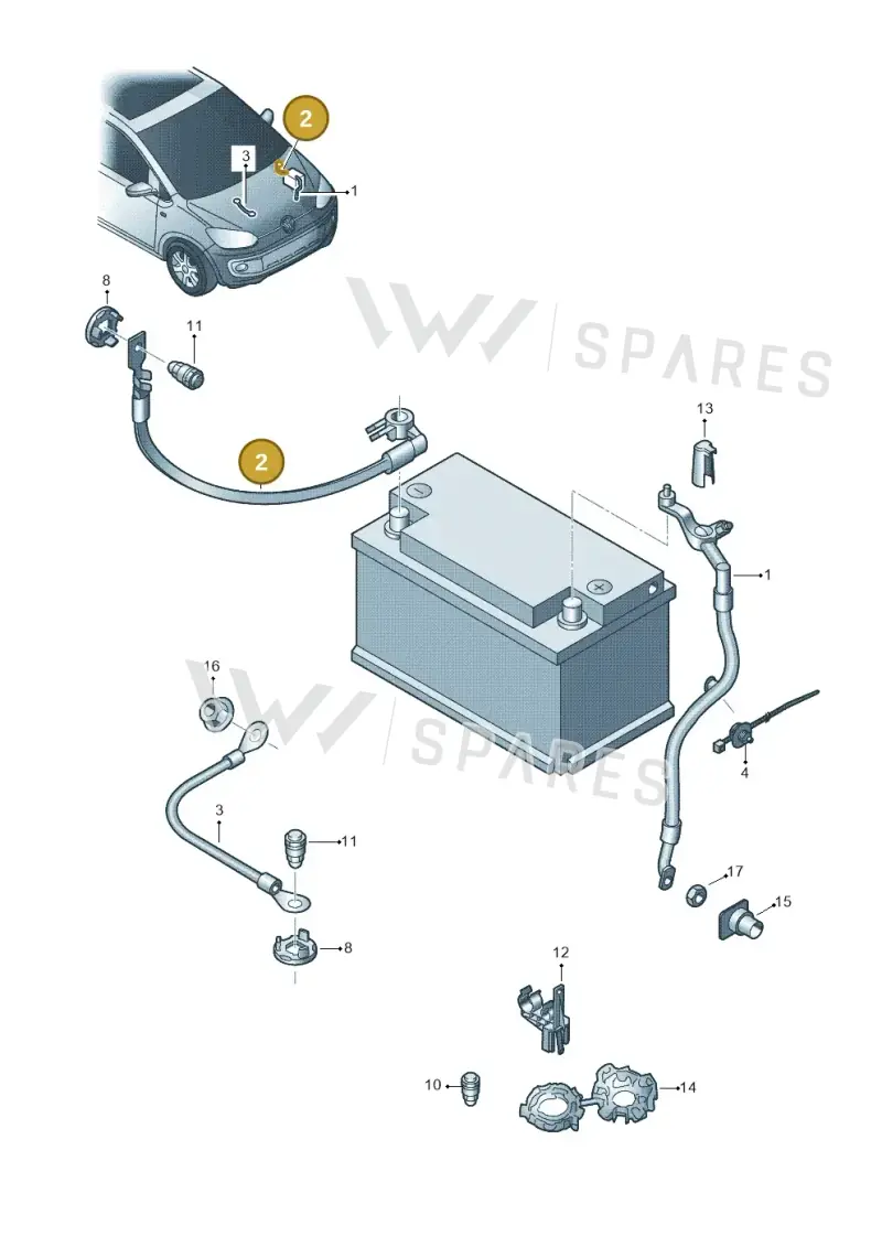 1S0971235 — SEAT Mii (2011-2019) diagram 723971010, position 2