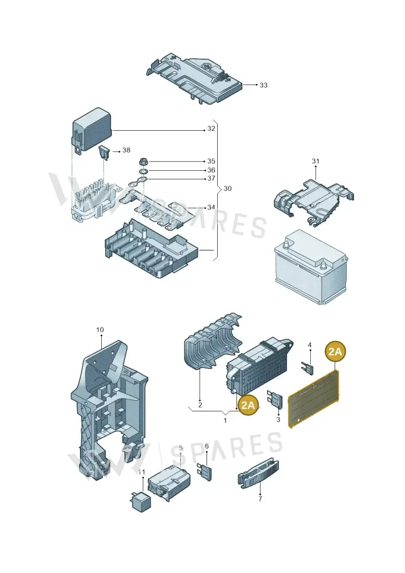 1S0973374B — Skoda Citigo (2011-2019) diagram 723937000, position 2A