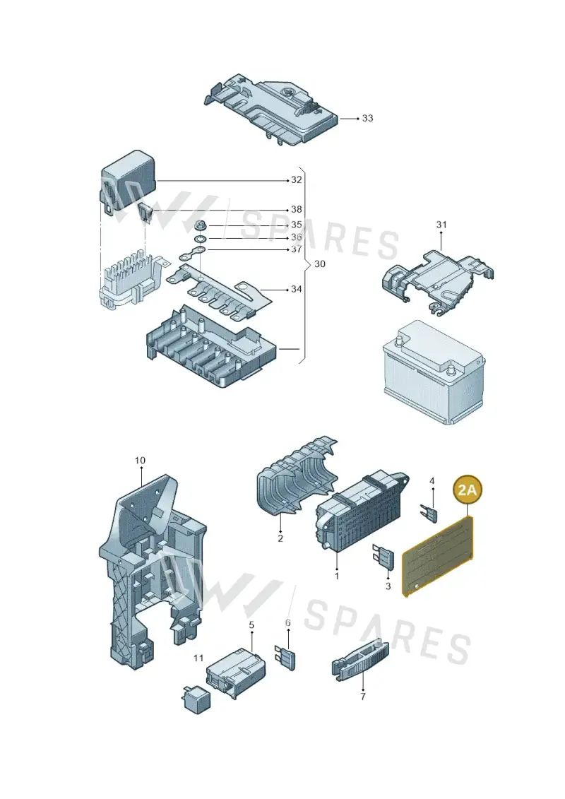 1S0973374B — Volkswagen Gran Santana (2015-2019) diagram 756937000, position 2A
