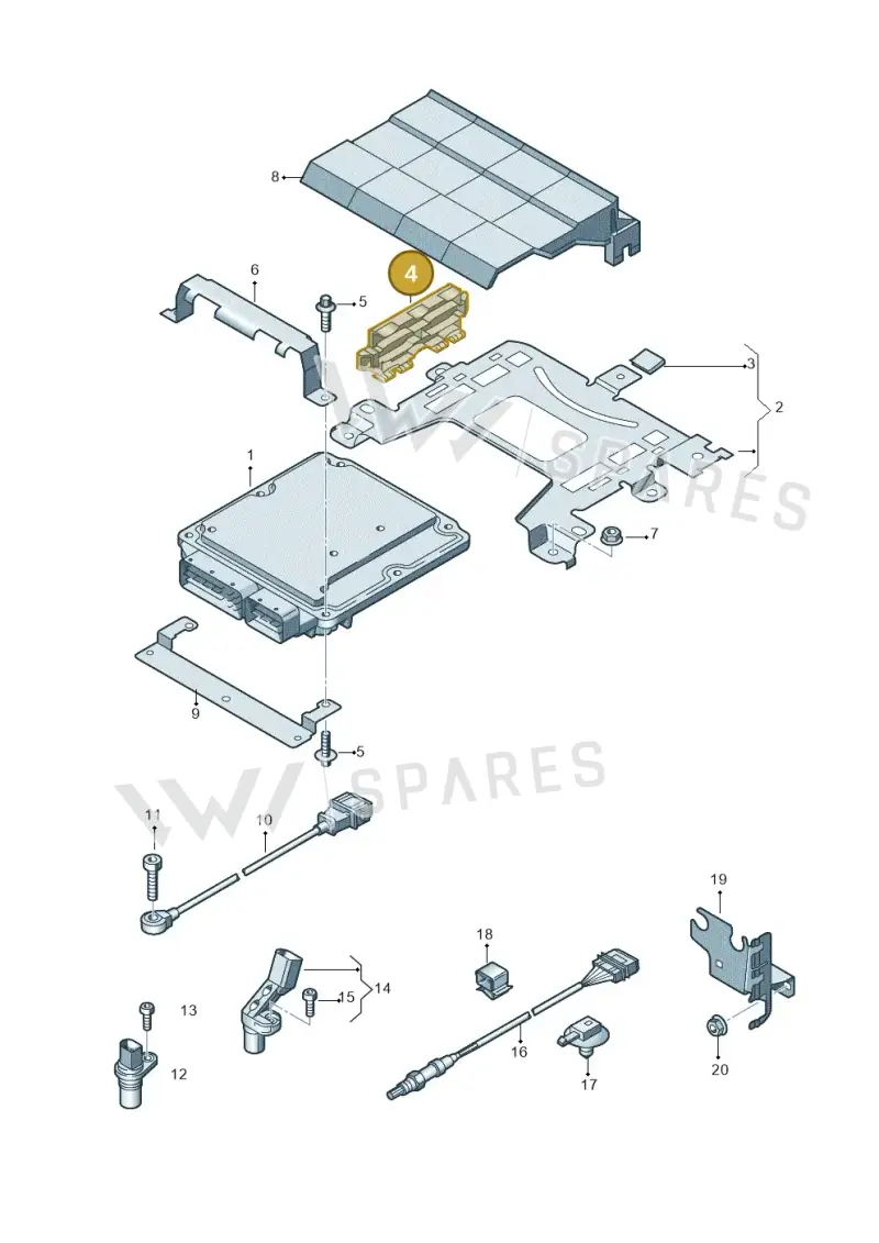 1T0971739G — Audi Q3 (2014-2019) diagram 855906000, position 4