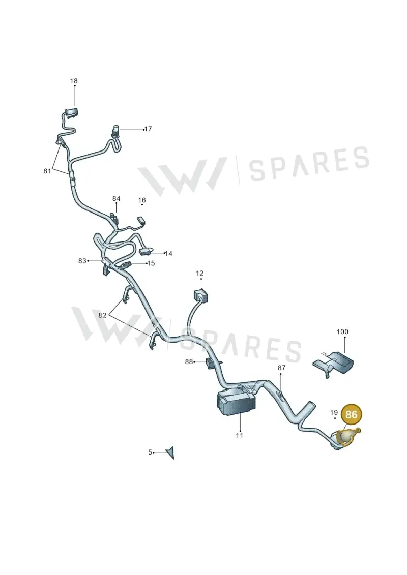 1T0971909 — Skoda Yeti (2013-2017) diagram 666971920, position 86
