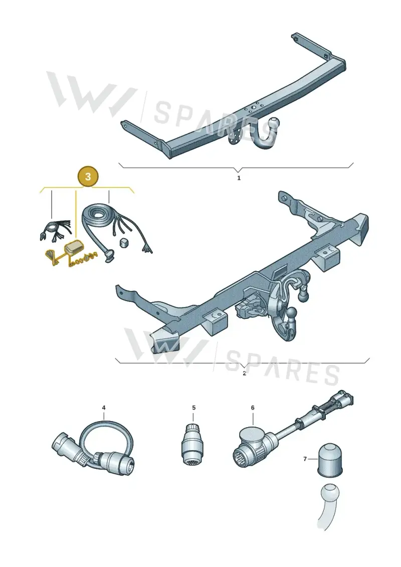 1T3055204 — Volkswagen ID.Buzz (2022-) diagram 15a071010, position 3
