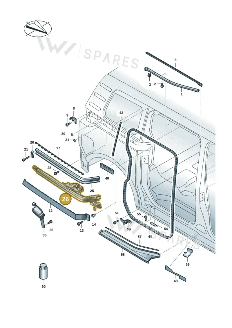1T3843532T — Volkswagen ID. Buzz (2022-2025) diagram 15a843500, position 26