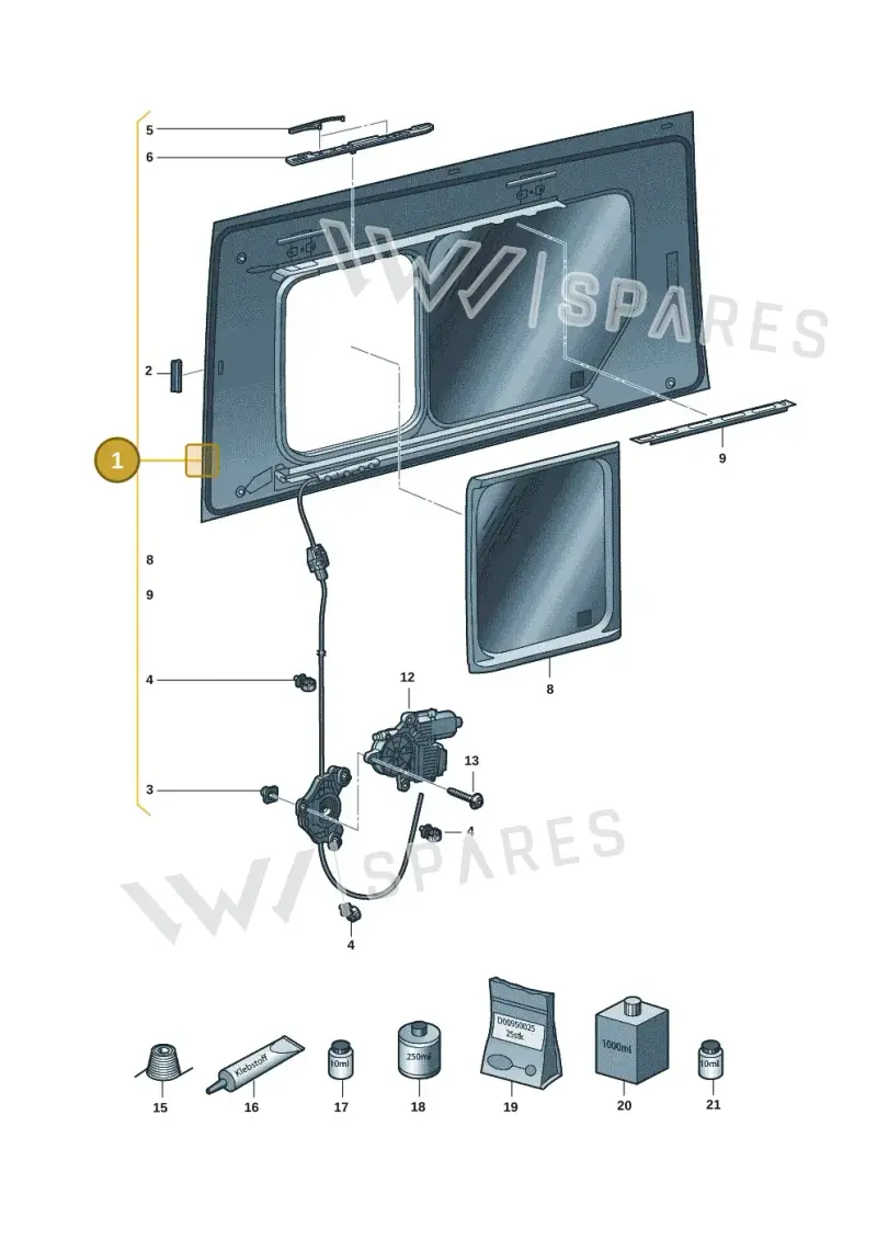 1T3847757RNVB — Volkswagen ID. Buzz (2022-2025) diagram 15a847000, position 1
