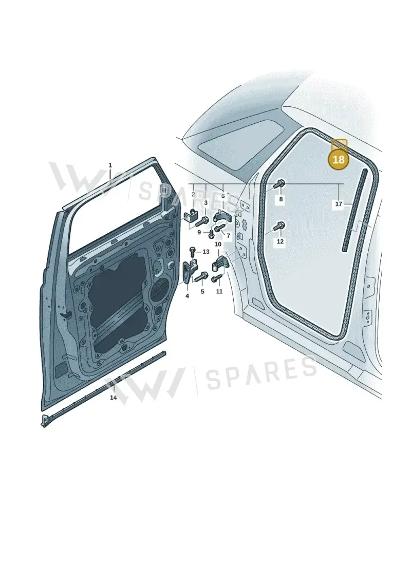 1T3867911E9B9 — Volkswagen ID. Buzz (2022-2025) diagram 15a831000, position 18
