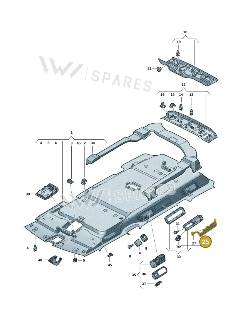 1T3868741A — Volkswagen ID. Buzz (2022-2025) diagram 15a867660, position 25