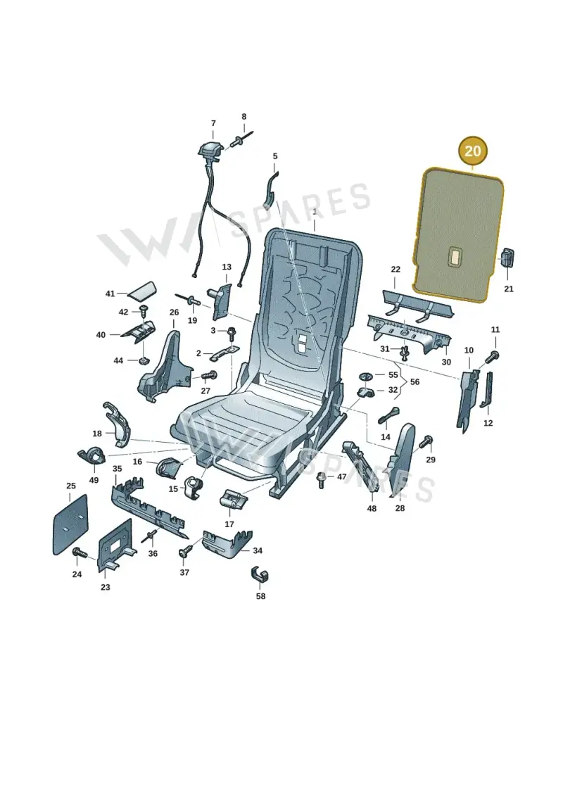 1T3885754ACA9 — Volkswagen ID.Buzz (2022-) diagram 15a885000, position 20