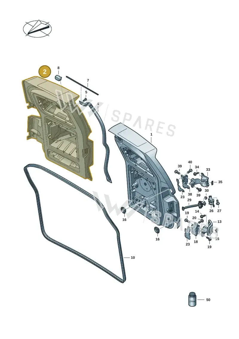 1T5827092FB9A — Volkswagen ID.Buzz (2022-) diagram 15a827200, position 2