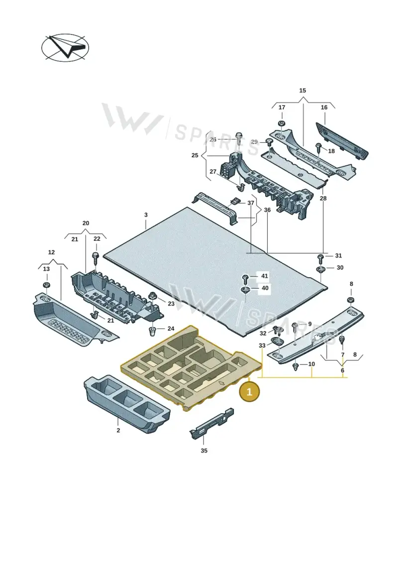 1T5864469D — Volkswagen ID.Buzz (2022-) diagram 15a863100, position 1