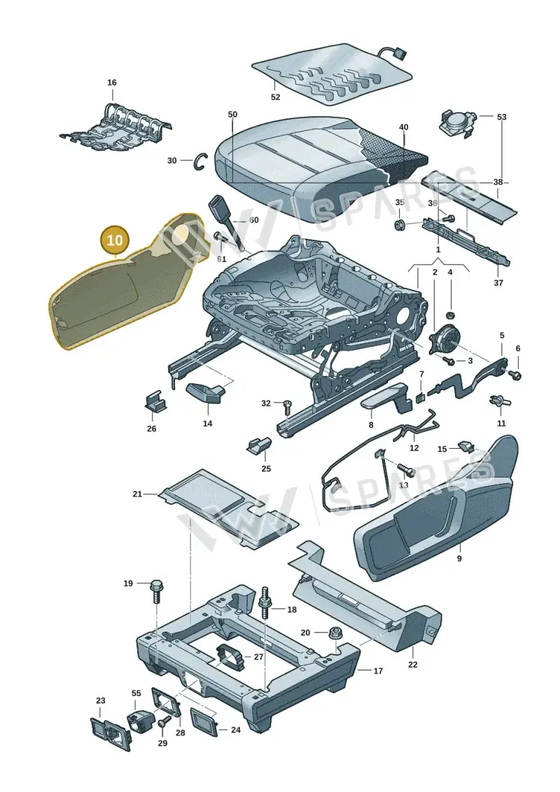 1T58813144PK — Volkswagen ID.Buzz (2022-) diagram 15a881000, position 10