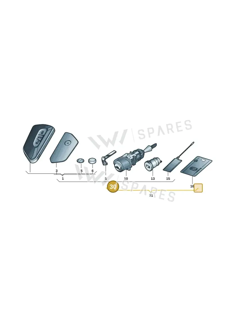 1T5898374NAIF — Volkswagen ID.Buzz (2022-) diagram 15a837100, position 30