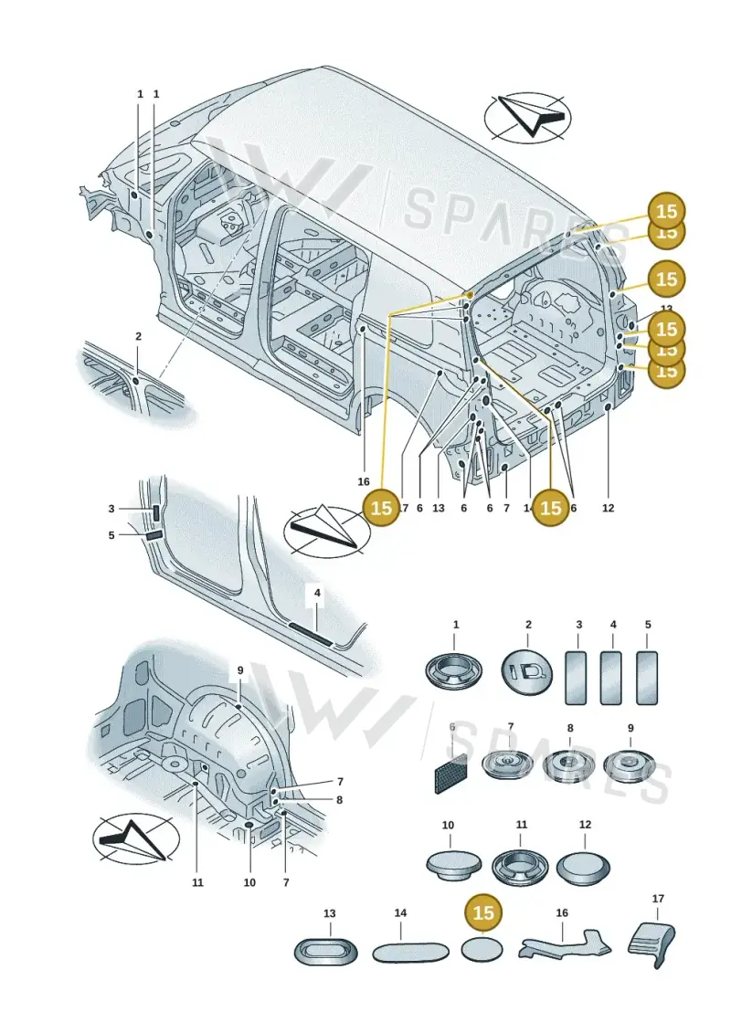 1T5899198 — Volkswagen ID.Buzz (2022-) diagram 15a803690, position 15