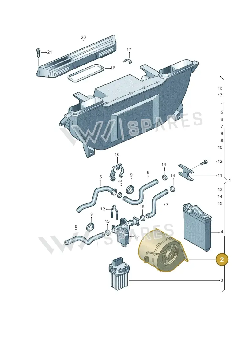 2D0959101 — Volkswagen Crafter 35 panel (2011-2016) diagram 483819400, position 2