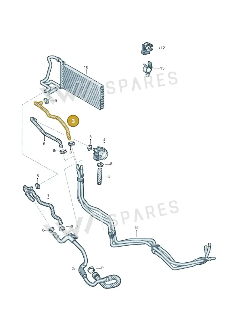 2E0121157B — Volkswagen Crafter 35 panel (2011-2016) diagram 722819650, position 3