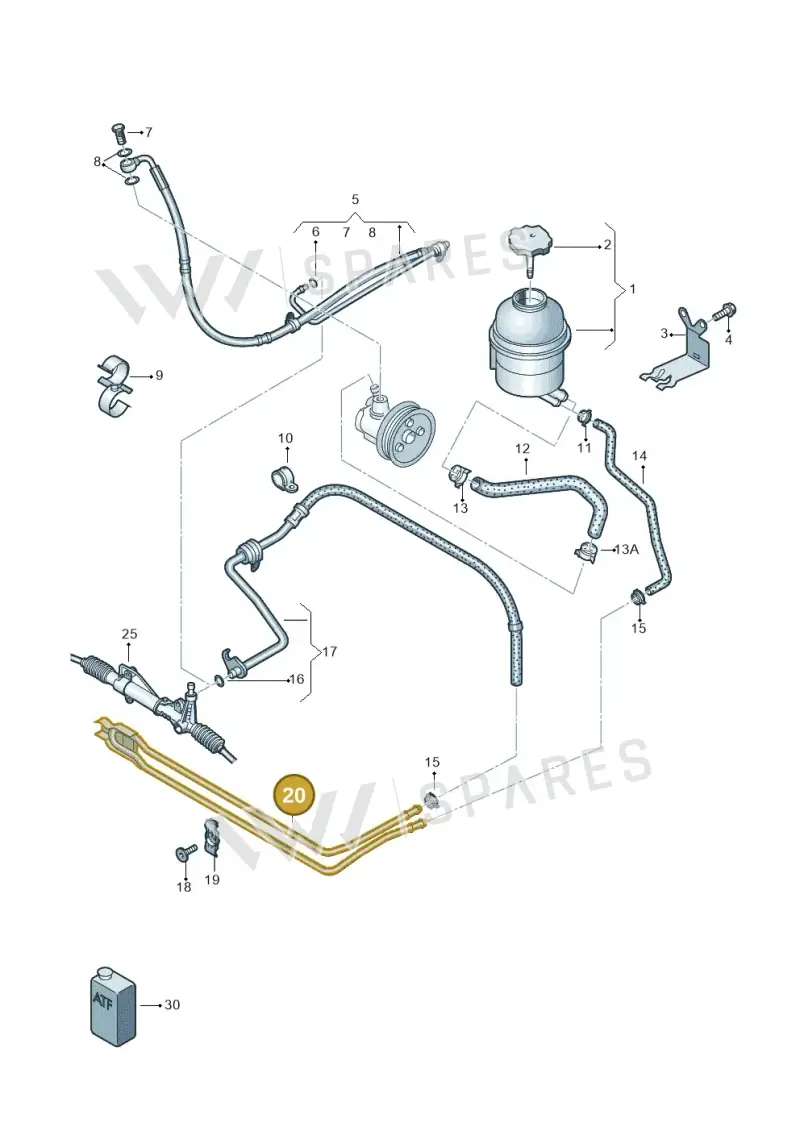 2E0422091G — Volkswagen Crafter 35 panel (2011-2016) diagram 483422500, position 20