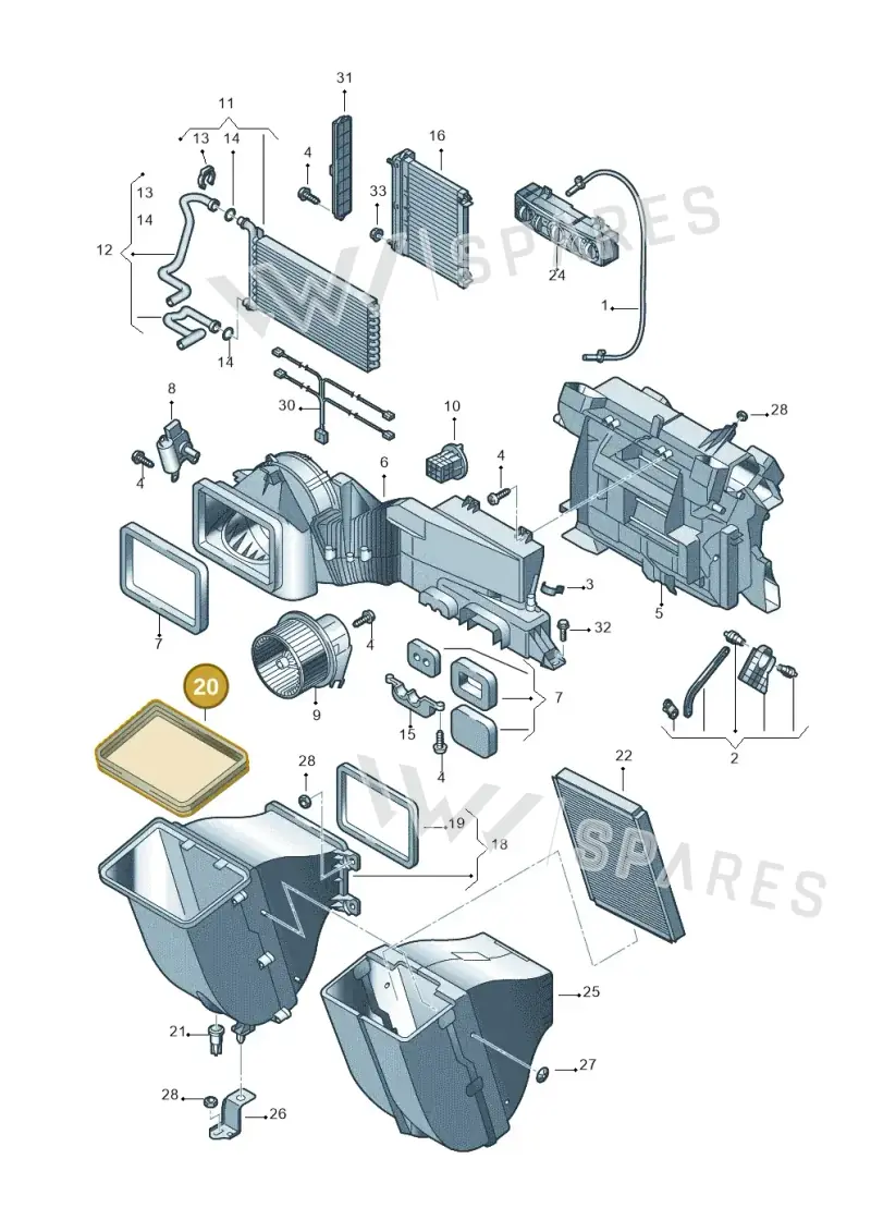 2E0819028 — Volkswagen Crafter 35 panel (2011-2016) diagram 483819000, position 20