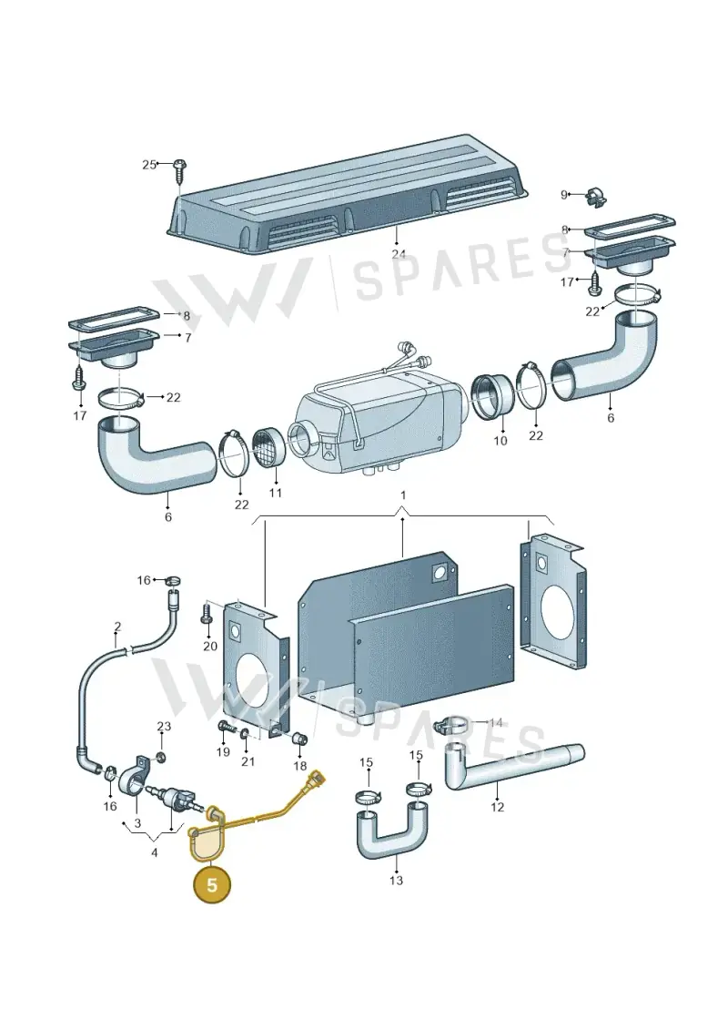 2E0819887H — Volkswagen Crafter 35 panel (2011-2016) diagram 483819240, position 5