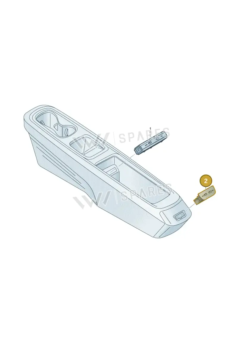 2G6035954 — Volkswagen ID.3 Pro (2019-2024) diagram 10a035078, position 2