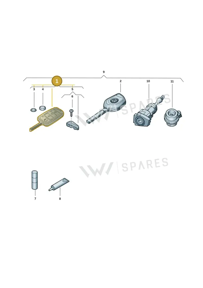 2G6959752BAAIF — Volkswagen Polo Track (2023-) diagram 2fb837100, position 1