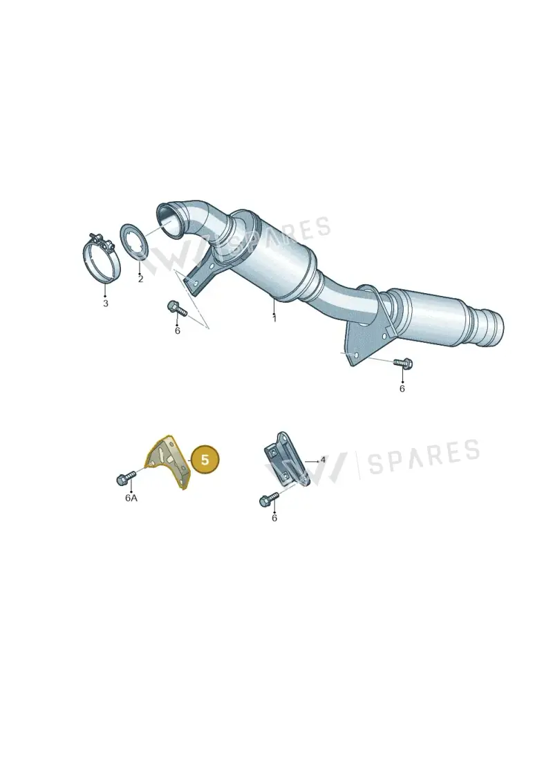 2H0253128A — Volkswagen Amarok twin cab (2022-) diagram 749253610, position 5