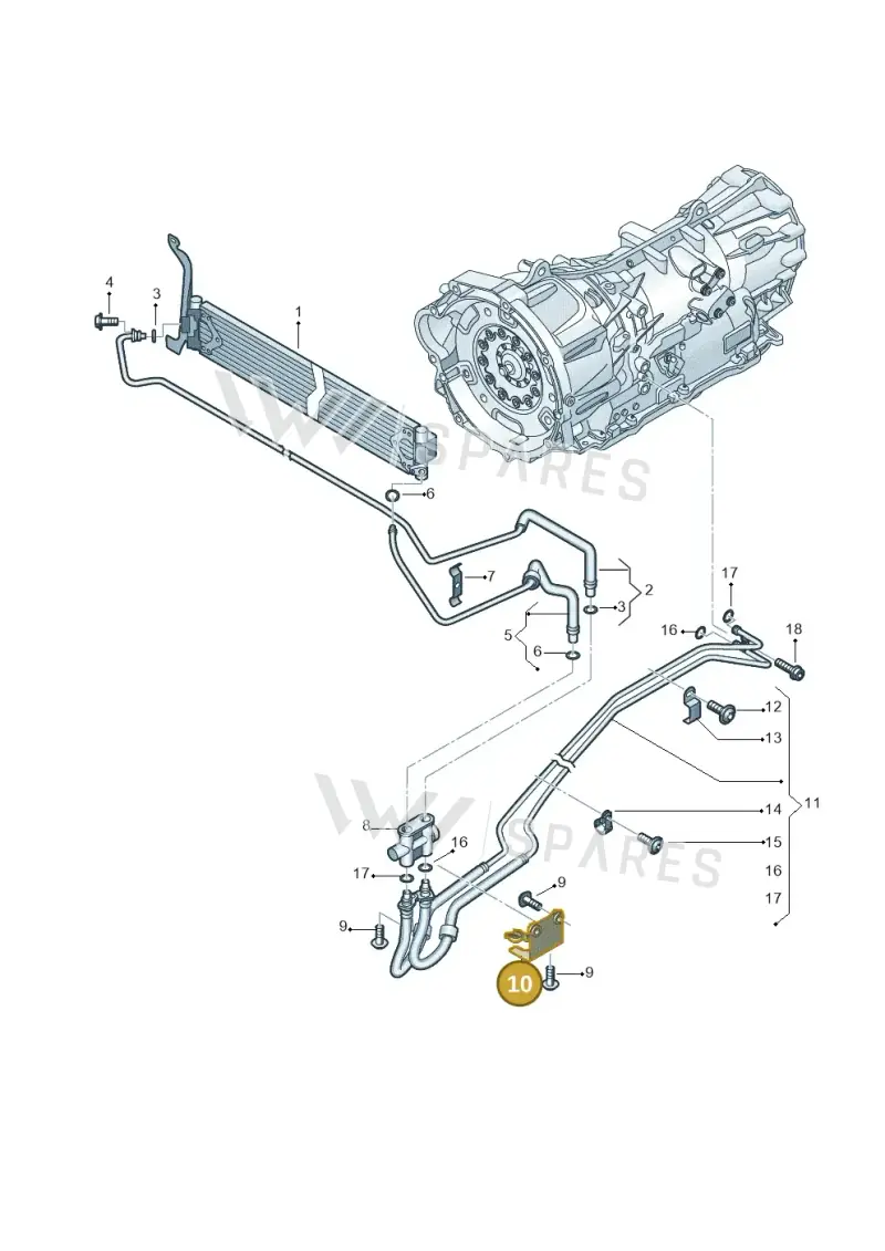 2H0317827 — Volkswagen Amarok twin cab (2022-) diagram 894317120, position 10