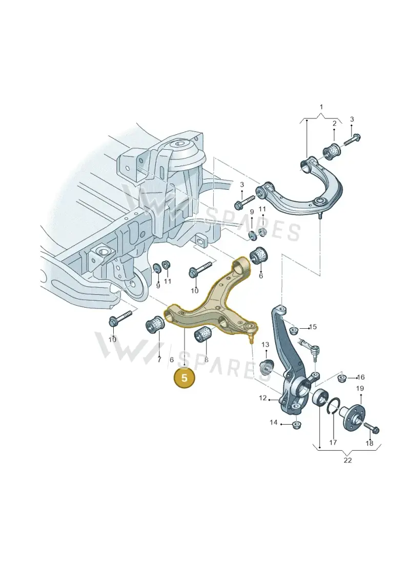 2H0407152A — Volkswagen Amarok twin cab (2022-) diagram 683407000, position 5
