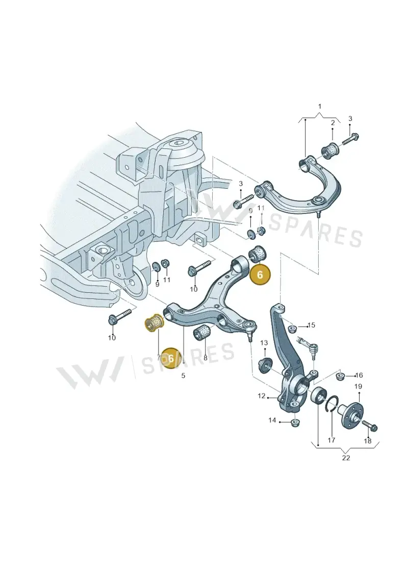 2H0407182A — Volkswagen Amarok twin cab (2022-) diagram 683407000, position 6