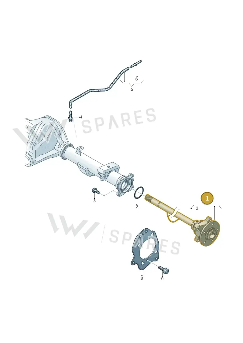 2H0501172 — Volkswagen Amarok twin cab (2022-) diagram 894501100, position 1
