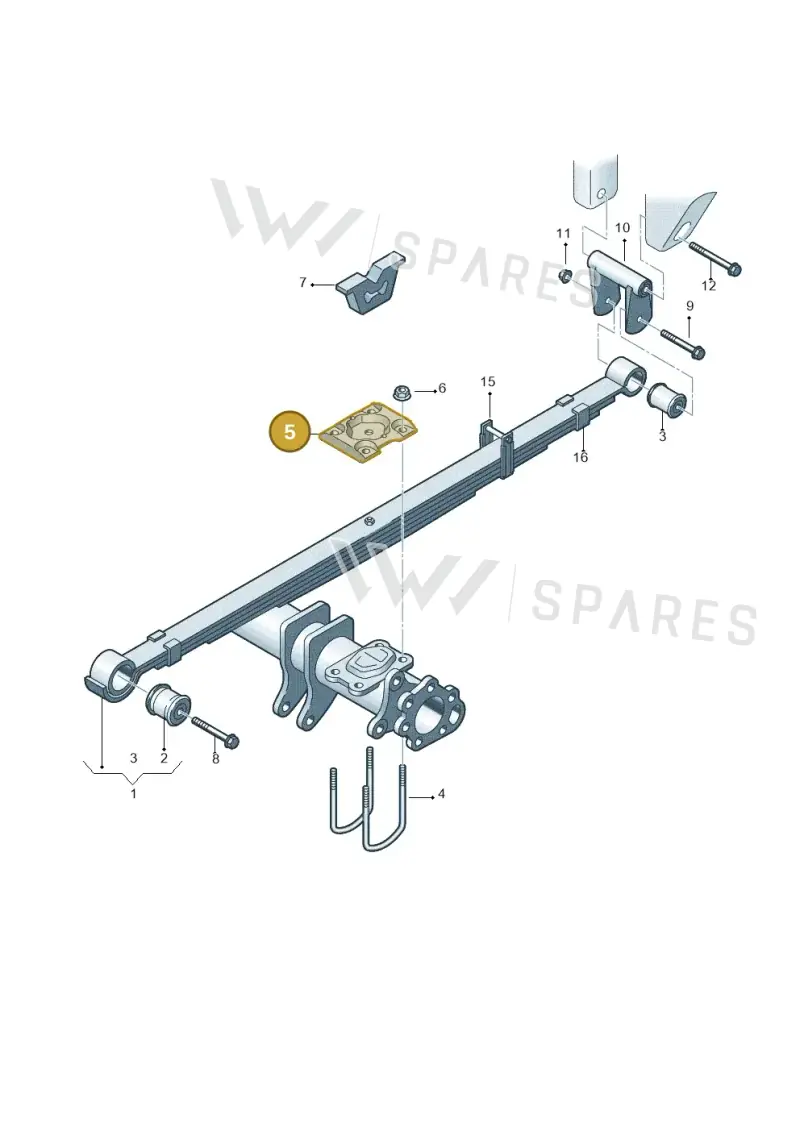 2H0599175 — Volkswagen Amarok twin cab (2022-) diagram 683511000, position 5
