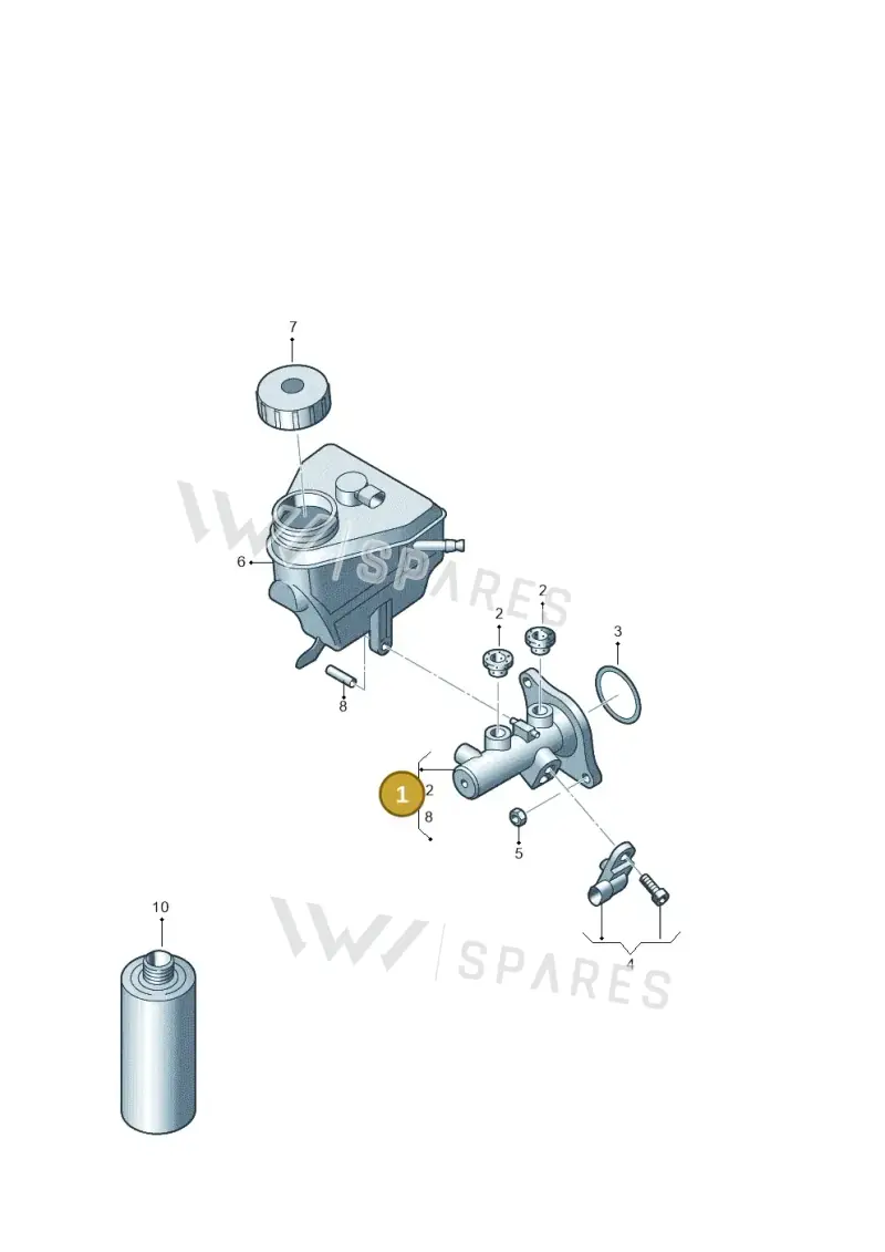 2H0611019C — Volkswagen Amarok twin cab (2022-) diagram 749611000, position 1