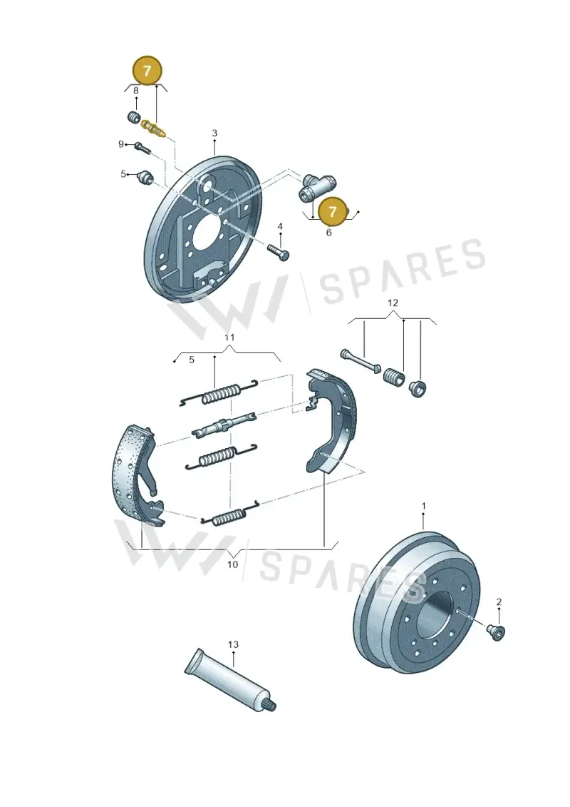 2H0611475 — Volkswagen Amarok twin cab (2022-) diagram 683609500, position 7