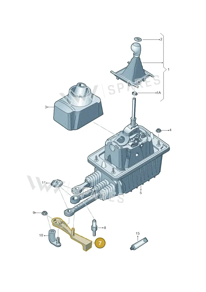 2H0711051B — Volkswagen Amarok twin cab (2022-) diagram 683711300, position 7