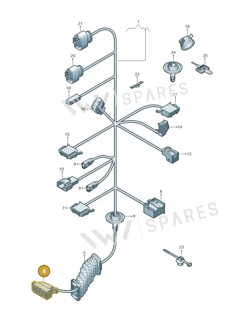2H0937702 — Volkswagen Amarok twin cab (2022-) diagram 683972330, position 4