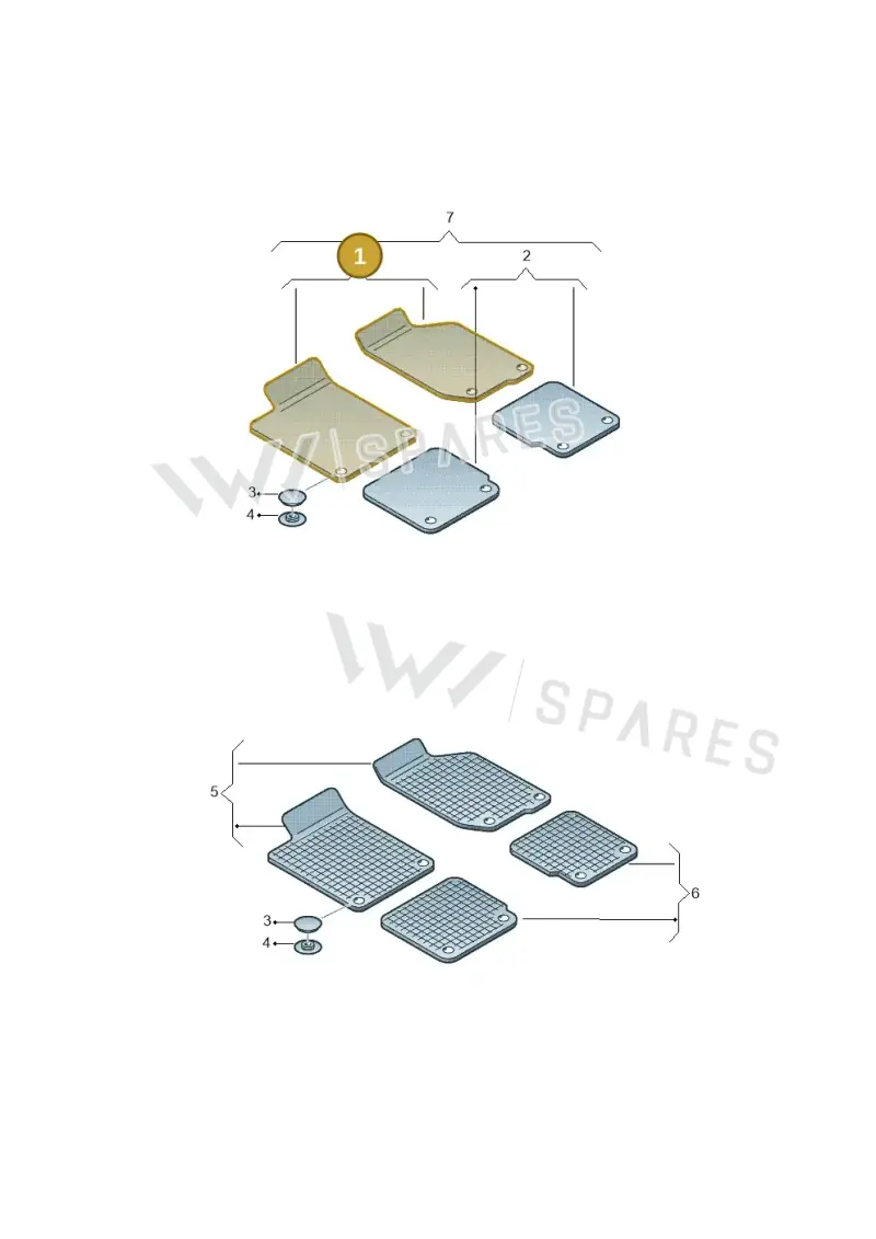 2H2061275WGK — Volkswagen Amarok twin cab (2012-2016) diagram 441061100, position 1