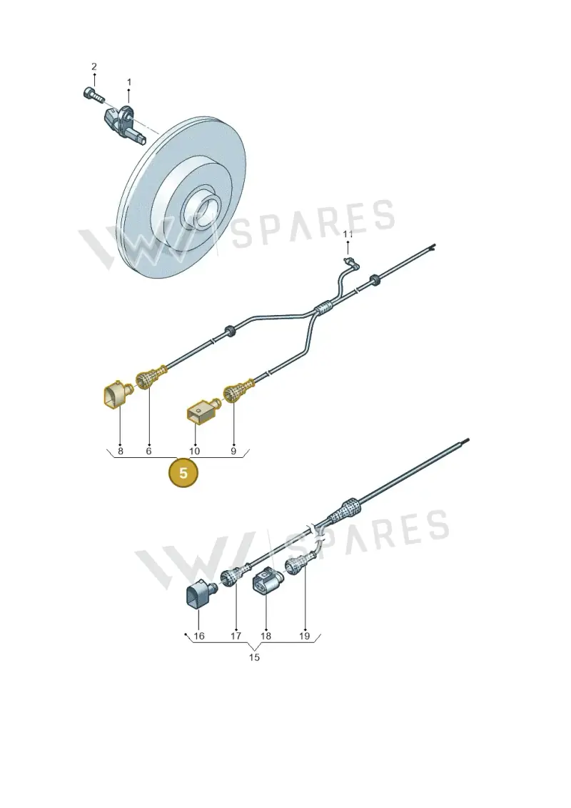 2H3927903D — Volkswagen Amarok (2022-) diagram 861927000, position 5