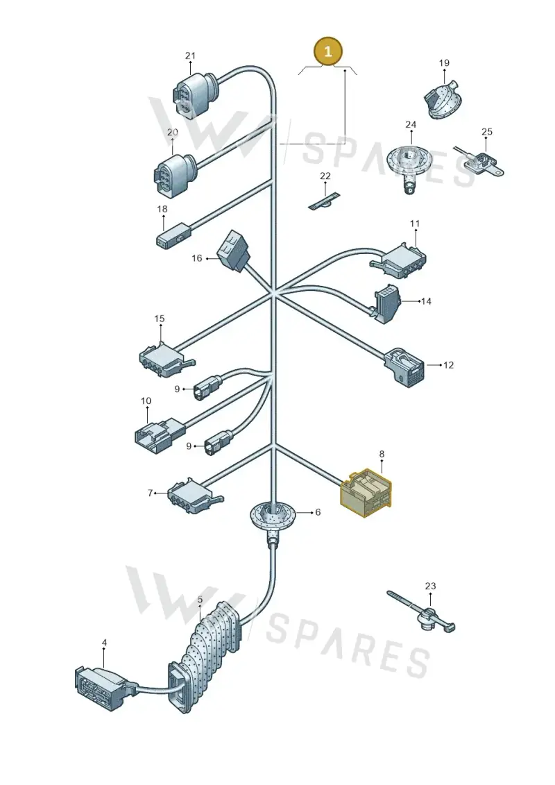 2H4971120 — Volkswagen Amarok (2022-) diagram 683972330, position 1
