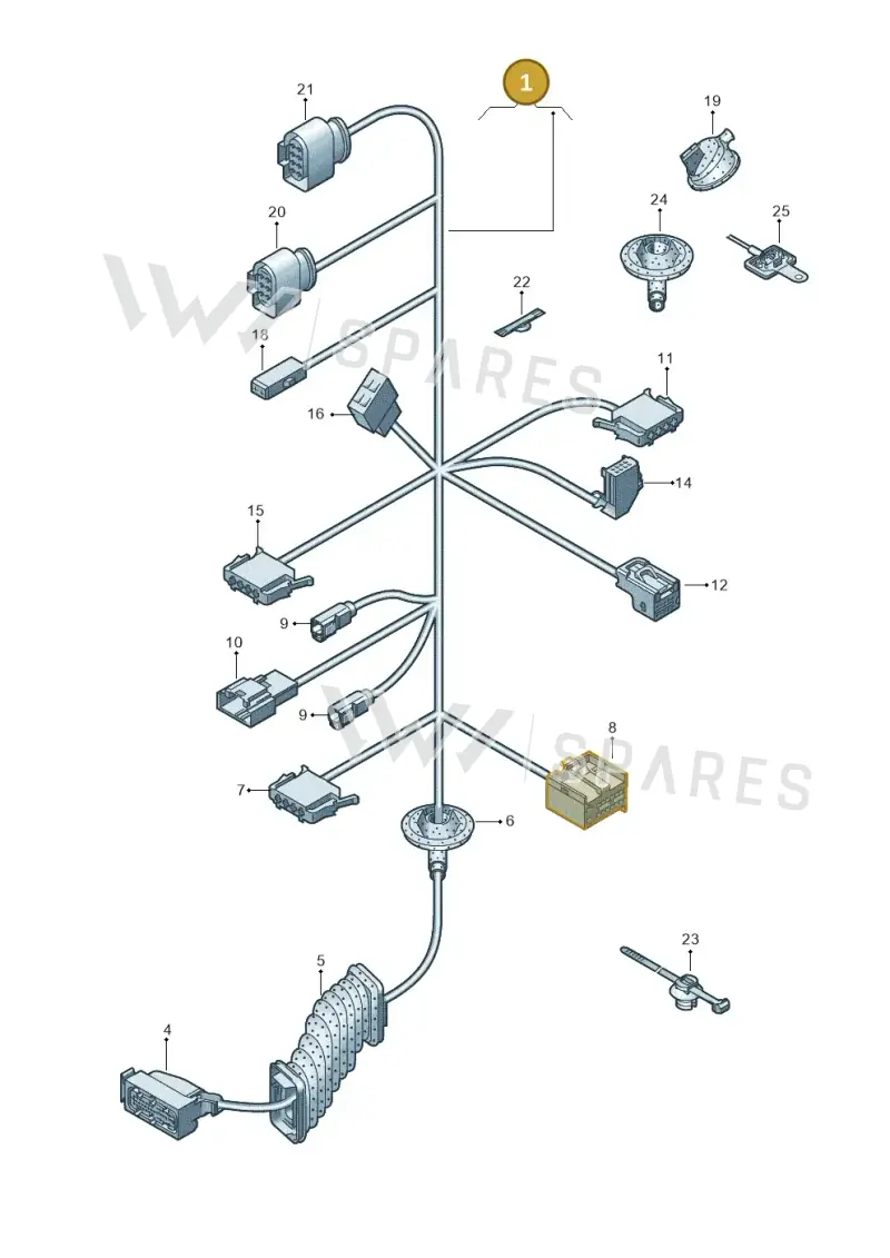 2H4971121E — Volkswagen Amarok (2022-) diagram 683972330, position 1