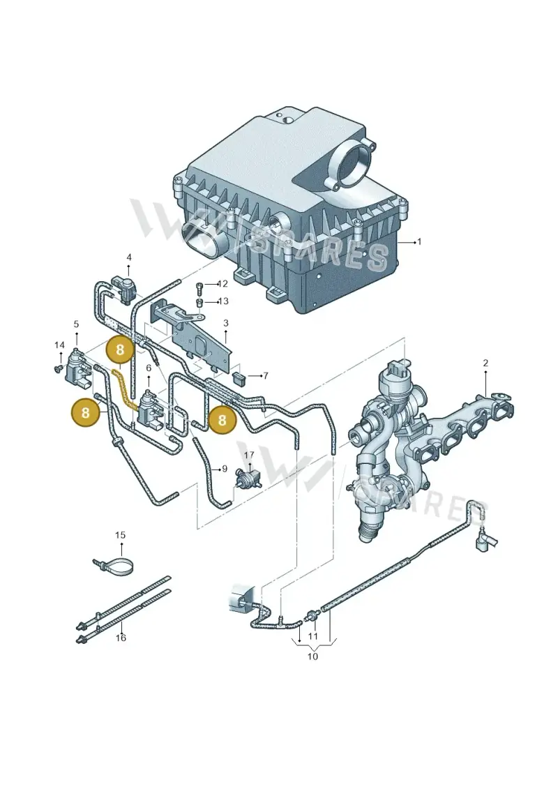 2H6129456D — Volkswagen Amarok twin cab (2022-) diagram 683131550, position 8