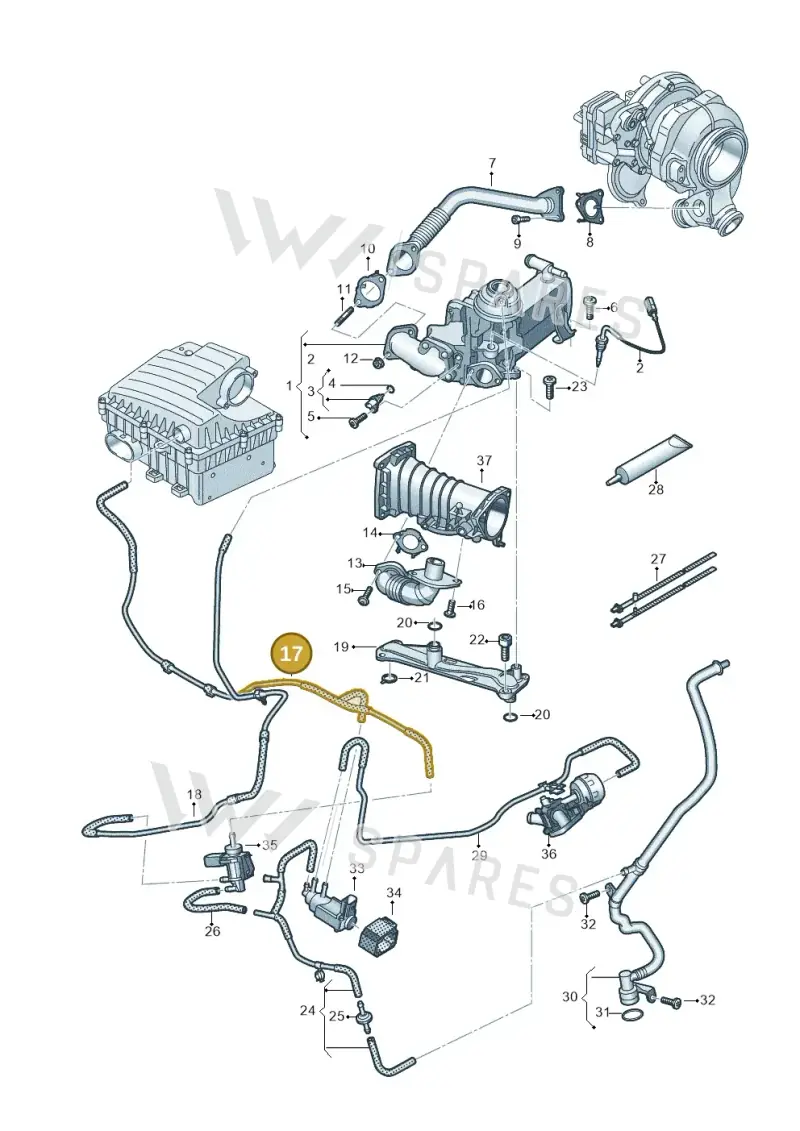 2H6133798 — Volkswagen Amarok twin cab (2022-) diagram 894131700, position 17