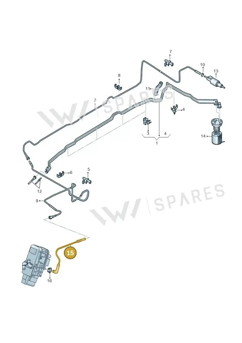 2H6201220A — Volkswagen Amarok twin cab (2022-) diagram 894201300, position 15