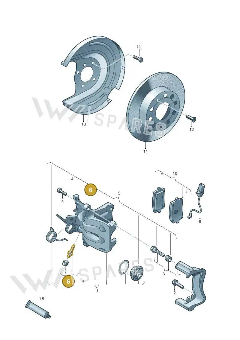 2H6615273 — Volkswagen Amarok twin cab (2022-) diagram 894615500, position 6