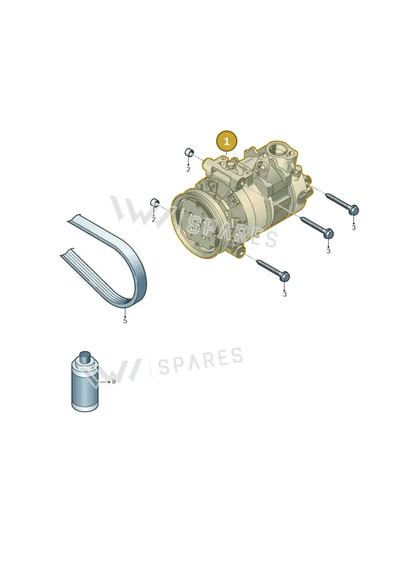 2H6820803 — Volkswagen Amarok twin cab (2022-) diagram 746260100, position 1