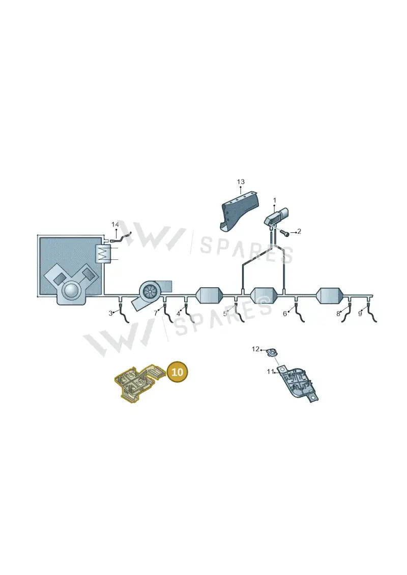 2H6903141 — Volkswagen Amarok twin cab (2022-) diagram 780906150, position 10