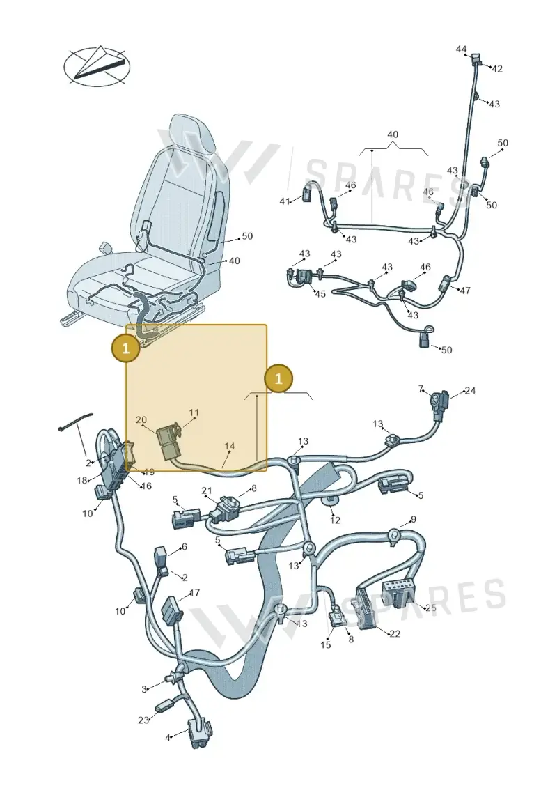 2H6971365F — Volkswagen Amarok (2022-) diagram 793972270, position 1