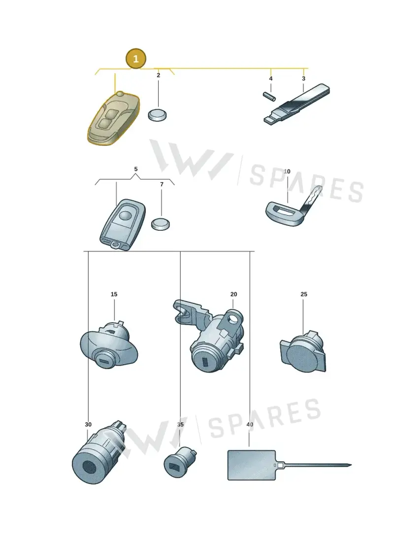 2HJ837202D — Volkswagen Amarok twin cab (2022-) diagram 2hb837100, position 1