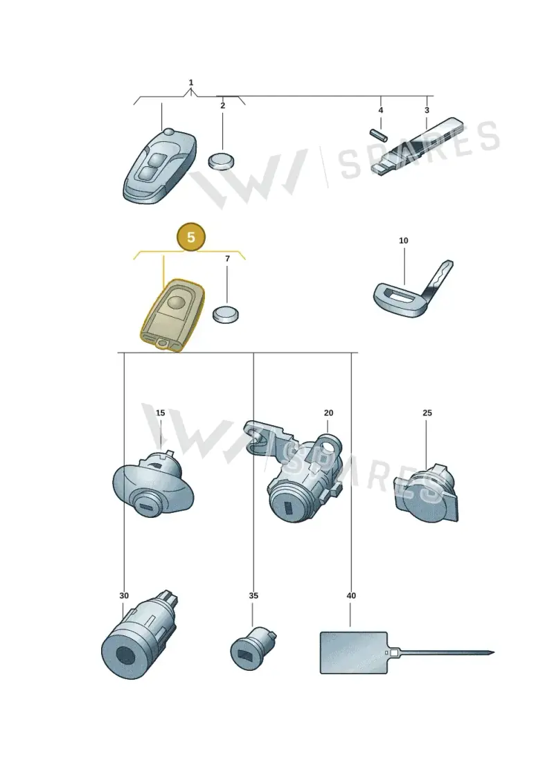 2HJ837202J — Volkswagen Amarok twin cab (2022-) diagram 2hb837100, position 5