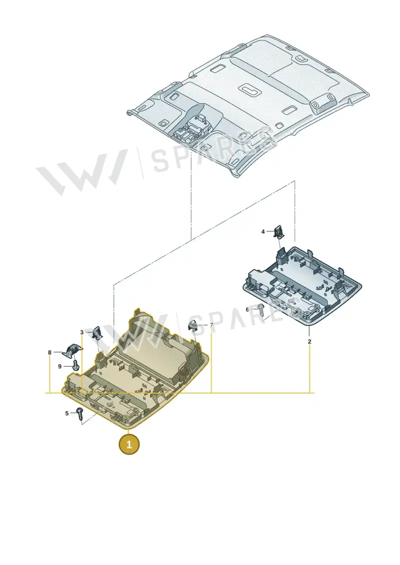2HJ857342LR12 — Volkswagen Amarok (2022-2025) diagram 2hb867500, position 1