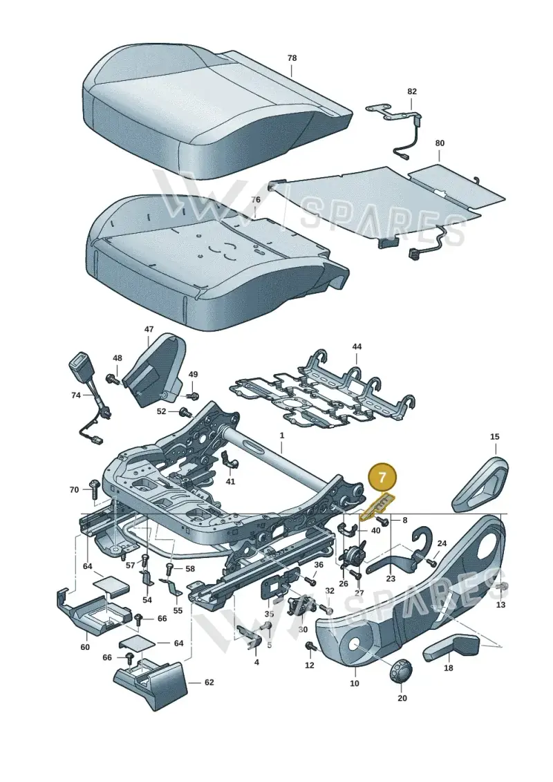 2HJ881398AR12 — Volkswagen Amarok twin cab (2022-) diagram 2hb881000, position 7