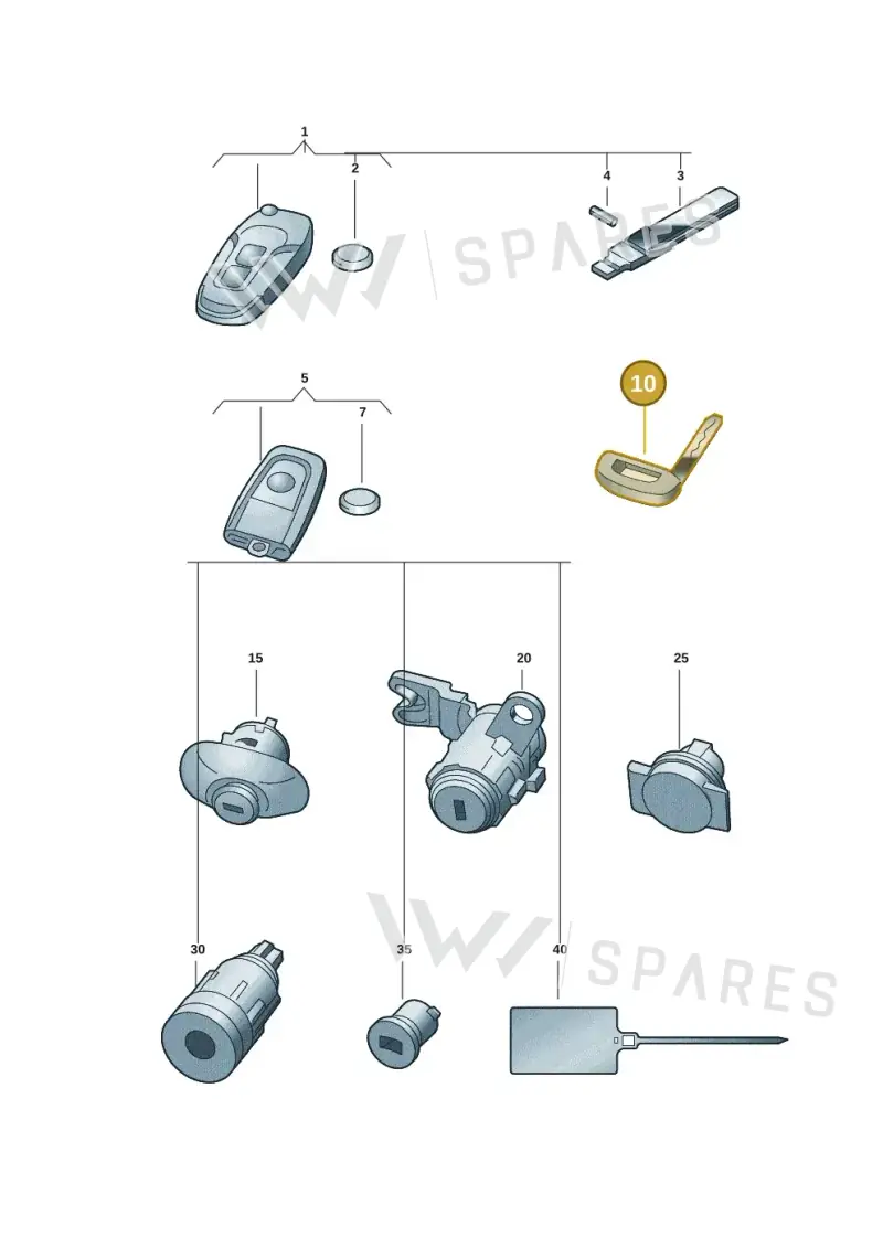 2HJ898234AFOR — Volkswagen Amarok twin cab (2022-) diagram 2hb837100, position 10
