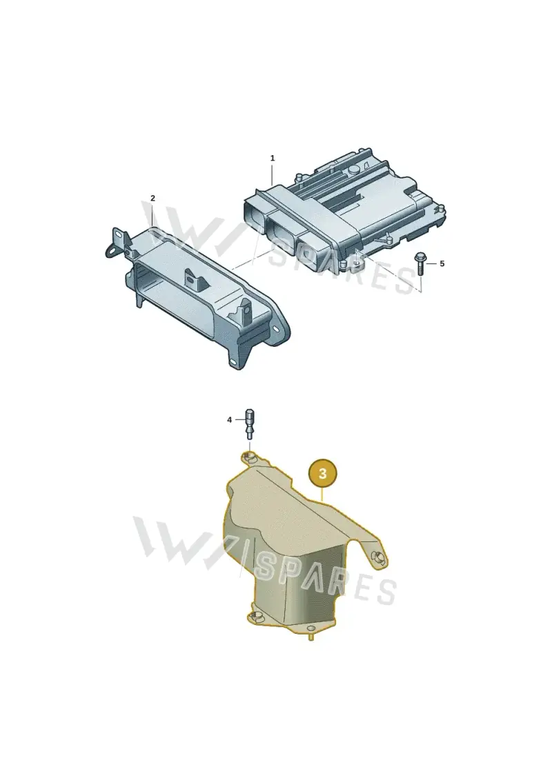 2HJ937312A — Volkswagen Amarok twin cab (2022-) diagram 2hb906700, position 3
